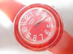 ●Bonbon watch●オレンジがかった赤色の時計●フランスデザインのサムネイル