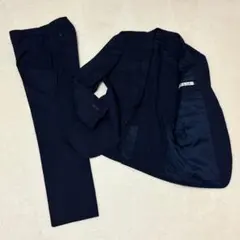 良品 まじ MAJI 【Y4】 ウール、シルク混 シャドーストライプ スーツ