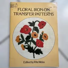 FLORAL IRON-ON TRANSFER PATTERNS 転写図案集