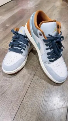 Nike Air Jordan 1 Low グレー/オレンジ