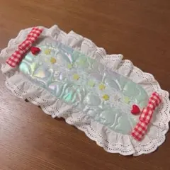 メロンソーダのキルティングヘッドドレス
