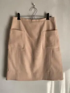 ZARA スカート　ベージュ　M 2210/633/710 美品