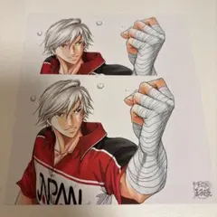 ジャンプSQ 7月号 新テニスの王子様 テニプリ ポストカード 付録 白石