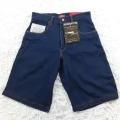 新品未使用タグ付き◎Fubu デニムハーフパンツ ショートパンツ デザインパッチ