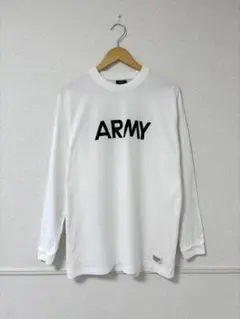 ALPHA INDUSTRIES ARMY アルファ ロンT 白 ホワイト