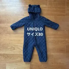 UNIQLOジャンプスーツ☆アウター／サイズ80