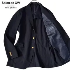 【美品】 リングヂャケット Salon de GW 紺ブレ 金ボタン テーラード Salon de GW 2024 Autumn | グローバルワーク（GLOBAL WORK）