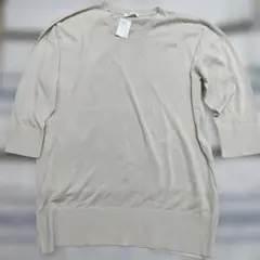 AMERICAN HOLIC チュニック Vネック ニット アイボリー 長袖 F
