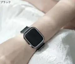 「キラキラケース」アップルウォッチ保護シール付きケース　未開封　42mm
