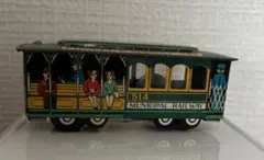 昭和レトロ　ブリキ玩具　レア　sanfrancisco 路面電車