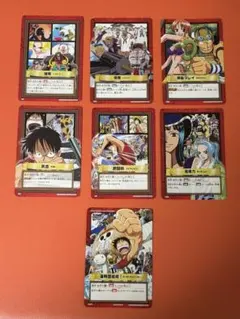 ONE PIECE カードダス ハイパーバトル 7枚まとめ売り
