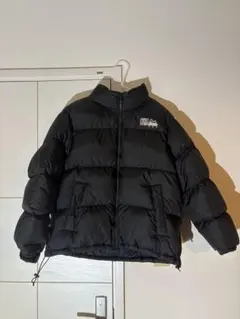 FIRST DOWN ブラック ダウンジャケット S