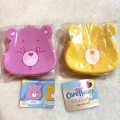Care Bearsケアベアシリコンポーチ ガチャ 2個セット
