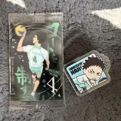 ハイキュー 幼少期 思い出トレーディングアクリルブロック 岩泉一