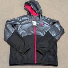 アンダーアーマー　KIDS　ウィンドブレーカー　ブラック　150センチ