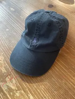 Polo Ralph Lauren キッズ キャップ　ブラック　墨黒