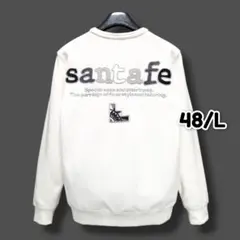 サンタフェ Santa Fe 定番 復刻ロゴ刺繍トレーナー 48 L ka3のサムネイル