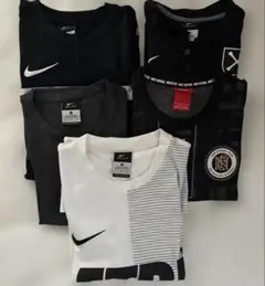 Nike サッカー トレーニングシャツ5枚セット サイズS