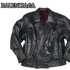 BALENCIAGA 革ジャン ライダースジャケット 38 BALENCIAGA 革ジャン ライダースジャケット 38 Yahoo