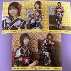 乃木坂46 生写真 中西アルノ 真夏の全国ツアー2026 浴衣 5種コンプ 美品