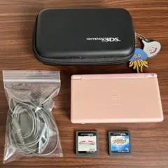 ニンテンドーDS ライト　ピンク　可動品　おまけ付き　中古
