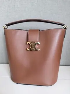 CELINE ブラウン ショルダーバッグ