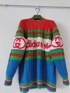 【Gucci】adidas コラボ セーターのサムネイル