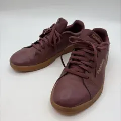 Reebok リーボック レザースニーカー バーガンディ 24.5cm 美品