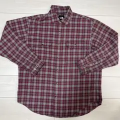 THE NORTH FACE チェック柄 長袖シャツ L