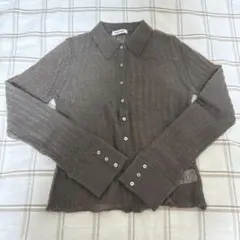 美品 Deuxieme Classe ポロシャツニット カーディガン ベージュ - メルカリ