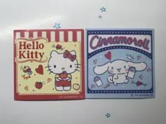 ハローキティ シナモロール シール ステッカー 2枚セット