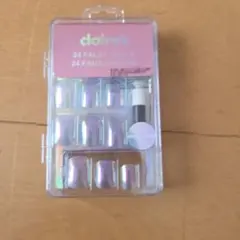 claire's 24枚入り ネイルチップ メタリックパープルのサムネイル