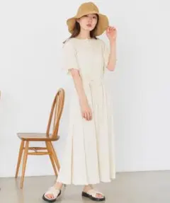 Kastane(カスタネ) カットシャーリングワンピース