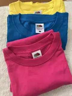 【新品】Fruit of the Loom キッズ Tシャツ 半袖 3枚 140
