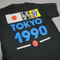 90s L 古着 ROLLING STONES Tシャツ TOKYO 1990