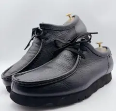 CLARKS クラークス ワラビー ゴアテックス ビブラムソール 26.5 黒のサムネイル