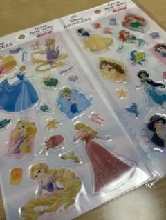 ディズニー プリンセス エポキシラメシール セリア ステッカー