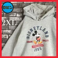 ディズニー 超オーバーサイズ Disny ミッキーマウス 袖太フーディーパーカー