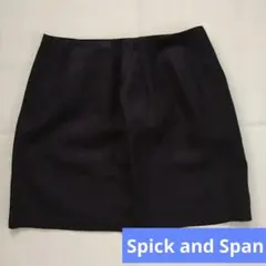 スピックンアンドスパン　ブラック ミニスカート タイトスカートのサムネイル