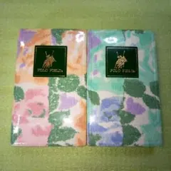 POLO FIELD　 小さくパックされたタオル　2個セット　おまとめ売り