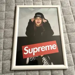 Supreme フレーム付き ポスター パロディ