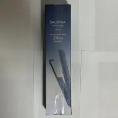 SALONIA ストレートヘアアイロン サックスブルー　新品未開封　24ミリのサムネイル