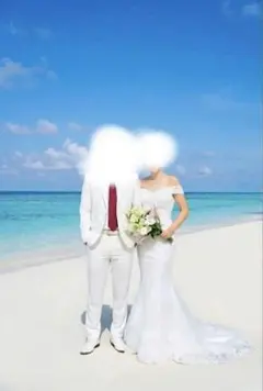 オフショルダーレースマーメイドウェディングドレス