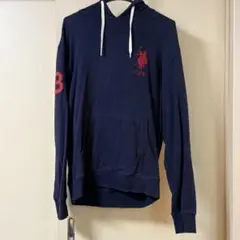【今週限定価格】 U.S. POLO ASSN. ネイビー パーカー L