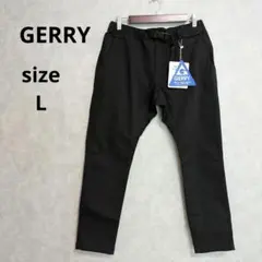 GERRY スキニー テーパード パンツ ブラック L【タグ付未使用】