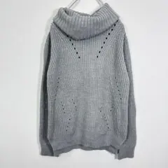 INGNI タートルネック　ニット　セーター　グレー　M 長袖