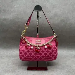 00S coach signature Soho hand bag op art