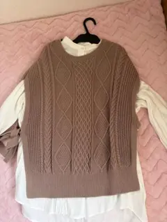 ベスト＋シャツ