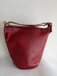 COACH オールドコーチ バニティバッグ ハンドバッグ 赤 4145 COACH オールドコーチ バニティバッグ ハンドバッグ 赤 4145 - メルカリ