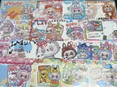 ち*ん様 LABUBU キャラクター　シール　メモシール